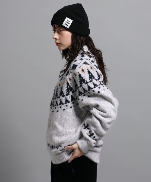 George's セーター ニット ノルディックガラプルオーバー メンズ