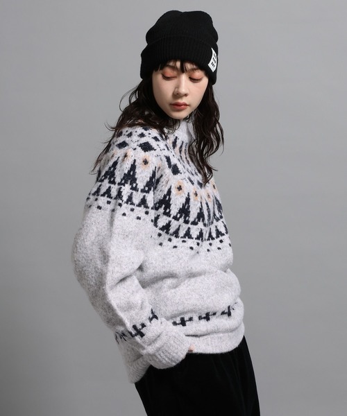 George's セーター ニット ノルディックガラプルオーバー メンズ