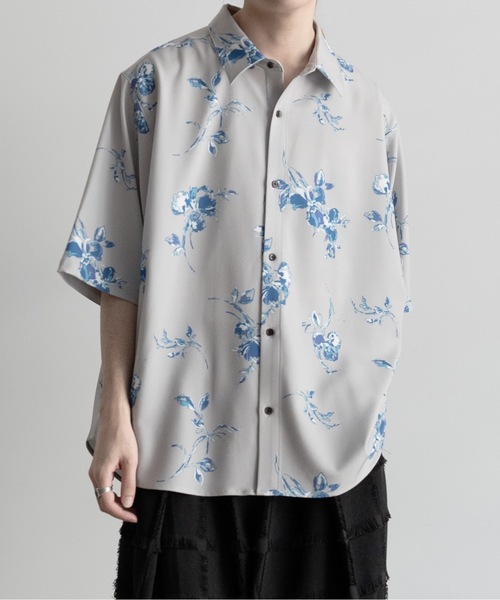 「Casper John」 半袖シャツ X-SMALL ブルー メンズ_画像7