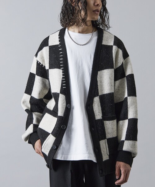 「Firsthand」 ニットカーディガン 2 ブラック メンズ_画像2