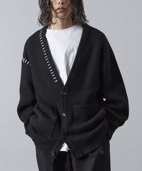 「Firsthand」 ニットカーディガン 2 ブラック メンズ_画像4
