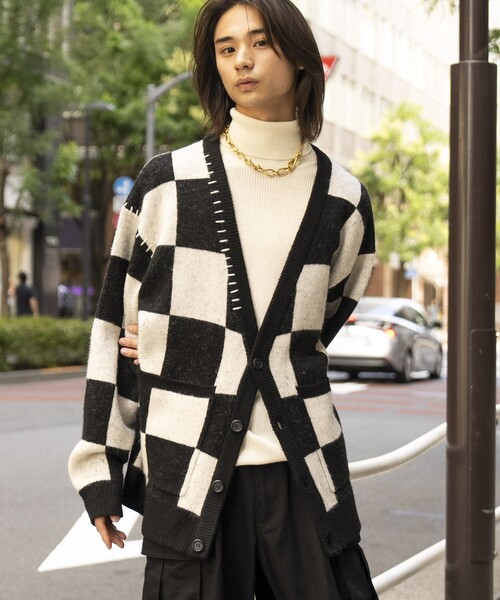 「Firsthand」 ニットカーディガン 2 ブラック メンズ_画像8