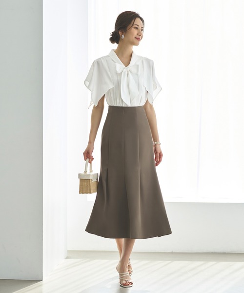 「RUIRUE BOUTIQUE」 半袖ブラウス M パープル レディース_画像3