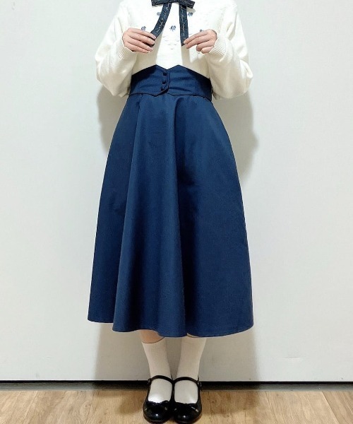 F i.n.t（フィント） スカート 「3サイズ展開」コルセットベルト2way