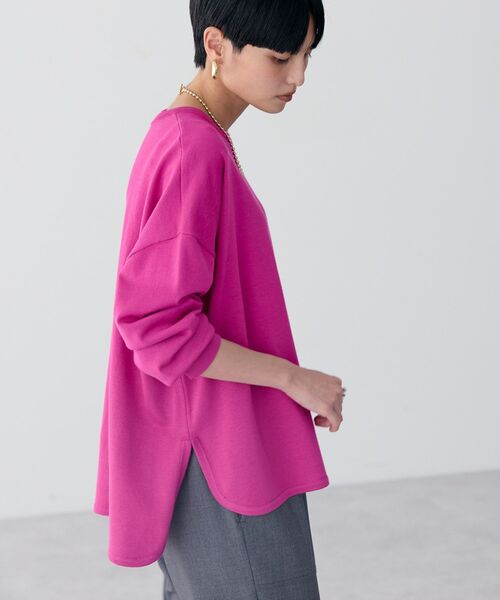 「AMERICAN HOLIC」 長袖ニット M ピンク レディース_画像6