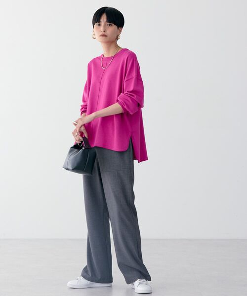 「AMERICAN HOLIC」 長袖ニット M ピンク レディース_画像8