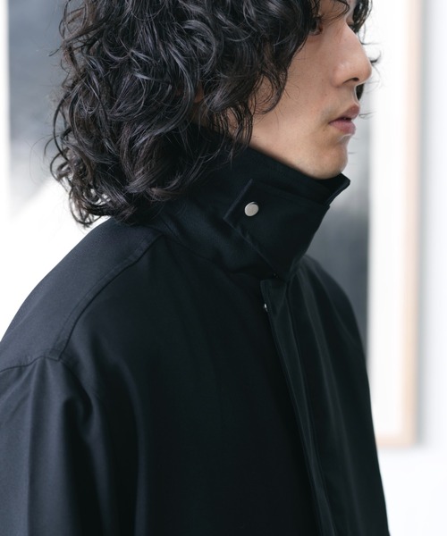 「SINSS」 ブルゾン MEDIUM ブラック メンズ_画像5