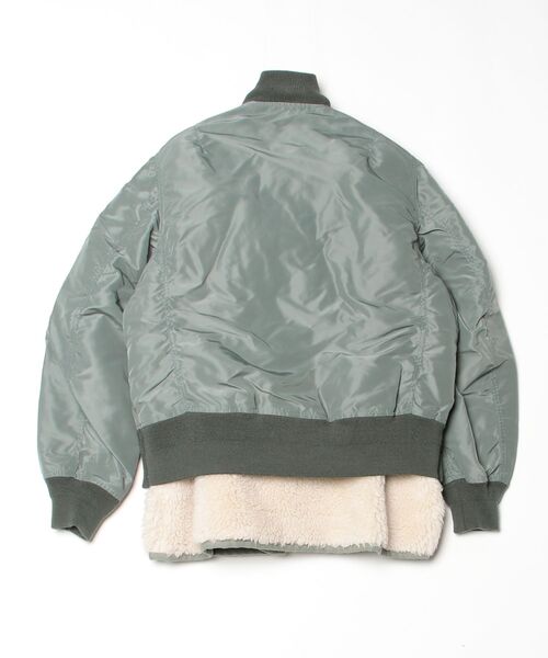 sacai（サカイ） ブルゾン 2 グリーン レディース : ZOZOTOWN Yahoo!店