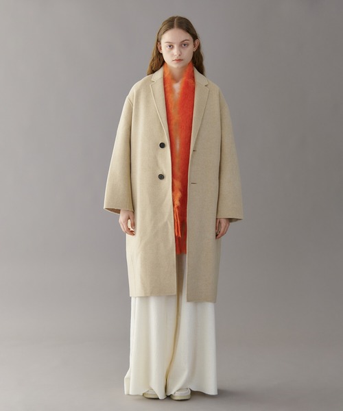 「Bshop」 マフラー ONE SIZE ベージュ レディース_画像3