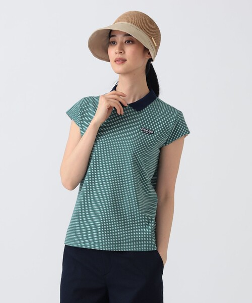 BEAMS GOLF レディース ギンガムチェック ポロシャツ S BEAMS GOLF（ビームス ゴルフ） ポロシャツ ポロ PURPLE LABEL