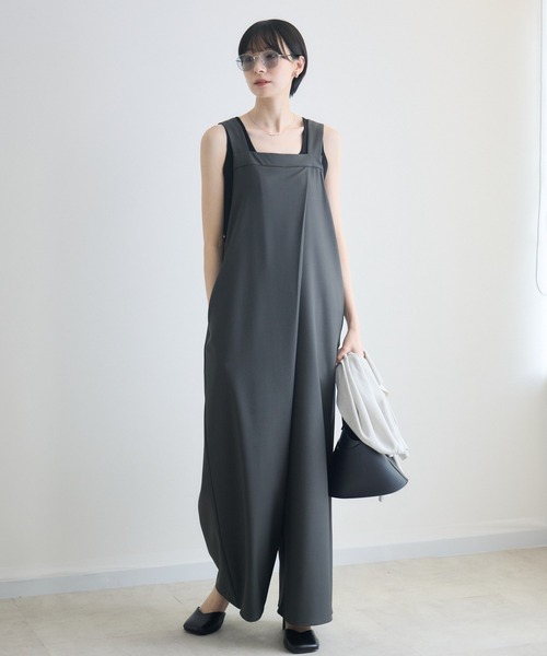 CLOCHE クールグログランサロペット CLOCHE クールグログランサロペット cloche（クロッシェ） パンツ