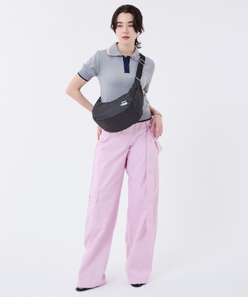 ショルダーバッグ バッグ MSGM MD CRESCENT クレッセントブラック レディース