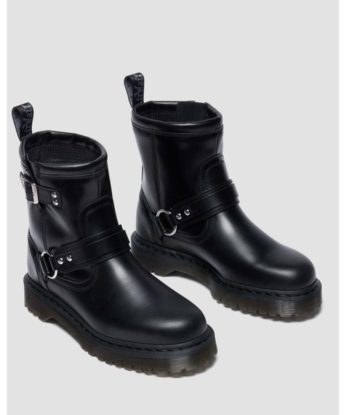 Dr. Martens ブラックブーツ Dr.Martens（ドクターマーチン） ブーツ - ブラック メンズ : ZOZOTOWN