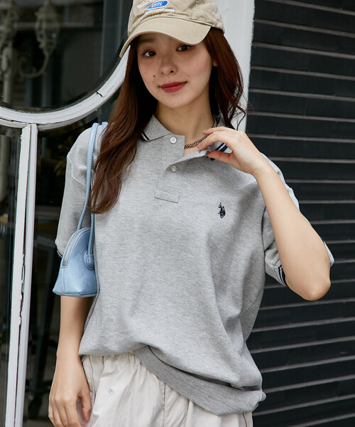 U.S. POLO ASSN.（ユーエスポロアッスン） ポロシャツ 半袖 × PUBLUX