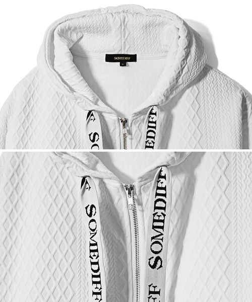 SOMEDIFF（サムディフ） セットアップ リラックスフルジップパーカー