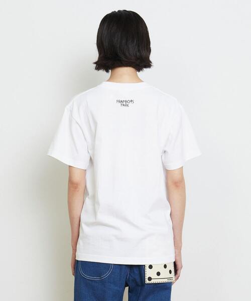 「FRAPBOIS PARK」 半袖カットソー 1 ブラック レディース_画像5