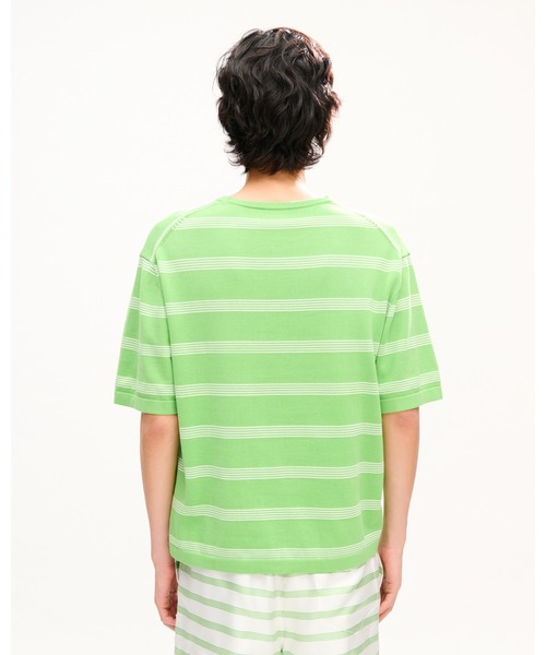 'KENZO Sounds' エンブロイダリー マリニエール Tシャツ イン ライト コットン メンズの画像