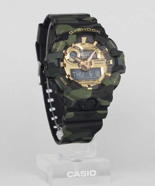 G-SHOCK 腕時計 メンズ BOLD CAMO Series / GA-700CMG-3AJF : ZOZOTOWN
