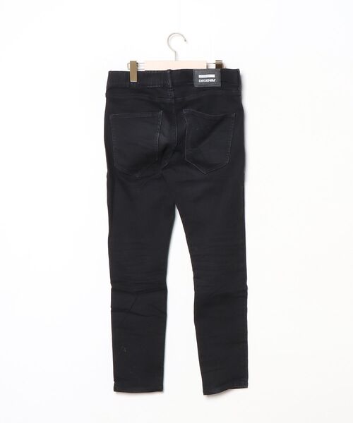 「DR.DENIM」 スキニーデニムパンツ L ブラック メンズ_画像2
