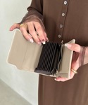 財布 「7色展開」フラップ式配色ミニウォレット...の詳細画像3