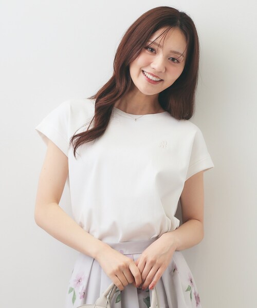 index（インデックス） tシャツ 半袖 「接触冷感／UV」ワンポイント