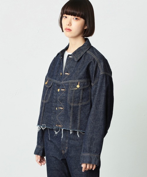 「Lee」 デニムジャケット SMALL ブルー系その他 レディース_画像7