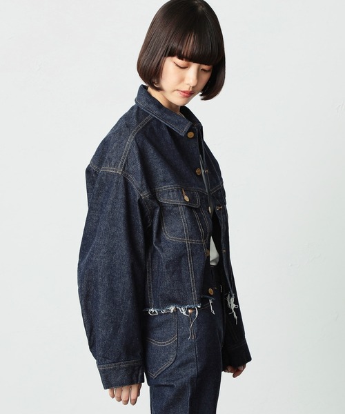 「Lee」 デニムジャケット SMALL ブルー系その他 レディース_画像9