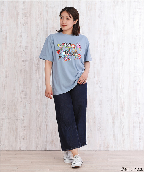 ANGEL BLUE（エンジェルブルー） tシャツ 半袖 Tシャツ キュートポップ