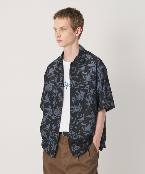 BEAUTY＆YOUTH UNITED ARROWS シャツ 半袖 ロンシャン シアー キャンプ