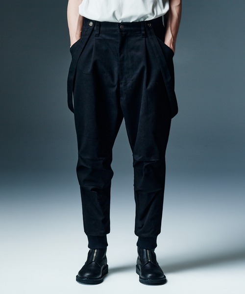 glamb（グラム） パンツ Suspender Sarouel Pants / サスペンダー