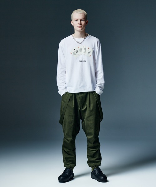 glams サルエルパンツ glamb（グラム） パンツ Suspender Sarouel Pants / サスペンダー