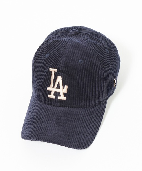 別注NEW ERA 920CD コーデュロイ キャップ ネイビー NEW ERA（ニューエラ） キャップ 帽子 レディース 「NEW ERA