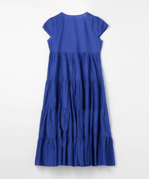 ワンピース MERLETTE×TOMORROWLAND CHELSEA コットン ティアードワンピース
