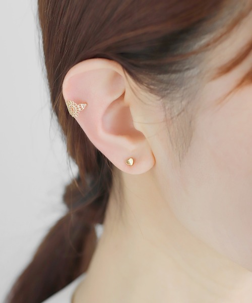 ANEMONE（アネモネ） ピアス ハート×ビジューピアス「2ペアセット