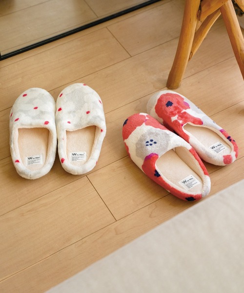 Wpc. Patterns スリッパ Patterns もこもこルームシューズ : ZOZOTOWN