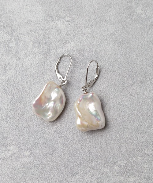 MUSES》ケシパールピアス MUSES｜ミューズのピアス（両耳用）（リング