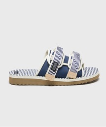 suicoke サンダル MOTO-JC01 - Ivory x Navy メンズ : ZOZOTOWN