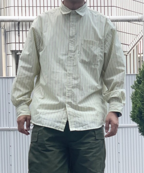 MUSINSA STANDARD MEN'S_オーバーサイズスウエットシャツ_5色 シャツ メンズ オーバーサイズ ルーズシルエット ブロード