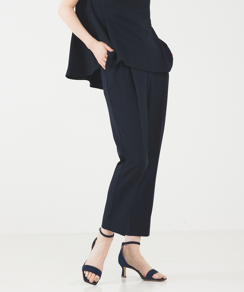 ABAHOUSE mavie 上下パンツスーツ3点セット エニデイカセット abahouse mavie セットアップ 「セットアップ・3点セット/エニ