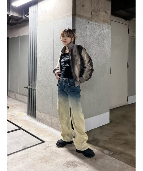 laguagem BORT ストレートデニム デニムパンツ LAGUA GEM ジーンズ デニム デニムパンツ BORT ストレートデニム