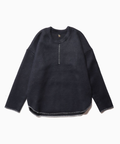 ryuページ RYU ニット セーター RYU/リュー needle work over knit