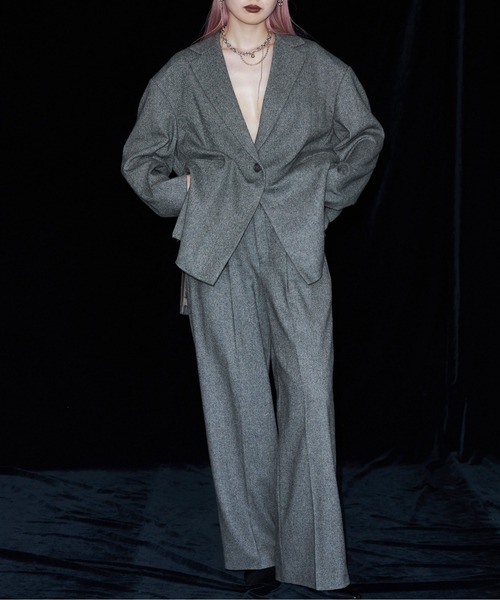【美品】JOSE MOON RANDOM TUCK PANTS ジョゼムーンRANDOM TUCK PANTS