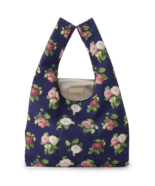 専用になりました　新品未使用　ローラアシュレイ　マイバッグ　　バッグ　M LAURA ASHLEY（ローラアシュレイ） エコバッグ カミール柄 パッカブル