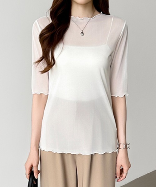 トップス isatomomomo VERSEAU]シアートップス | KOBUNSHA SELECT SHOP | [VERSEAU