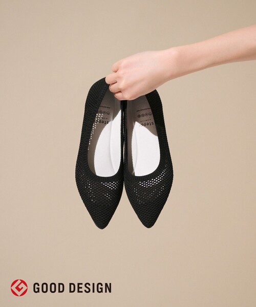TORY BURCH（トリーバーチ） フラットパンプス 7 ブラック レディース