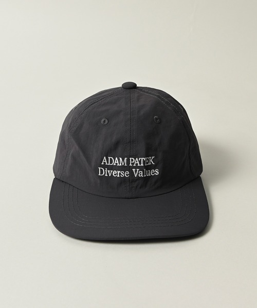 未使用【ADAMPATEK/アダムパテック】ライトナイロンローキャップ ADAM PATEK キャップ 帽子 「ADAMPATEK/アダムパテック」light