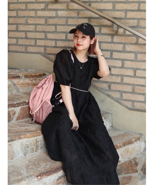 jumelle ワンピース Wrinkle piping OP : ZOZOTOWN Yahoo!店
