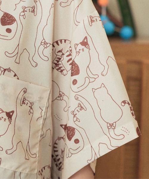 Sibra tシャツ 猫柄半袖シャツ レディース : ZOZOTOWN Yahoo!店