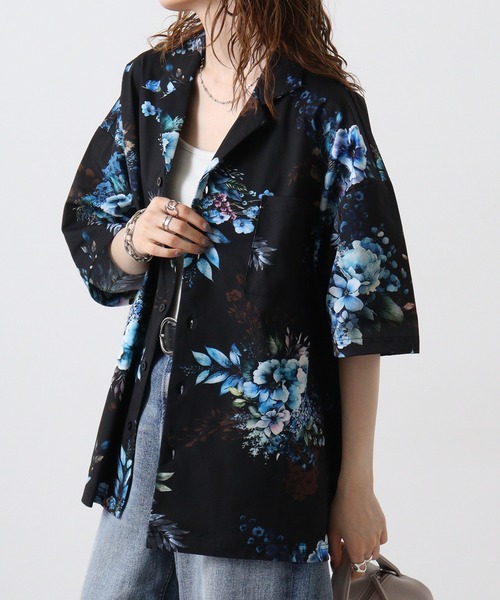 BALENCIAGA 総柄LOVE オーバー アロハシャツ BALENCIAGA 総柄LOVE オーバー アロハシャツ - メルカリ
