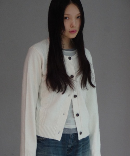 fekete SCENTED CABLE KNIT フレグランスケーブルニット FEKETE（フェケテ）の「SCENTED CABLE KNIT / フレグランス
